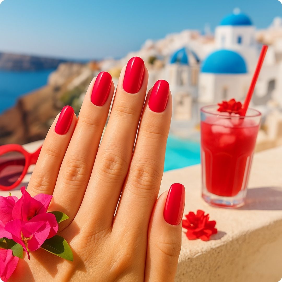 Láminas de Gel - Strawberry - Nooves Nails-1