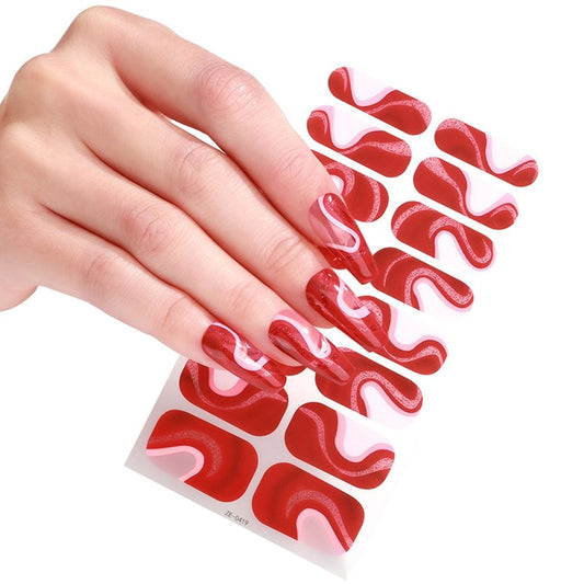Liptstick Gel Nails-0