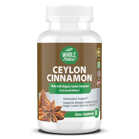 Cinnamon Capsules 1200mg, Made With Organic Ceylon-0